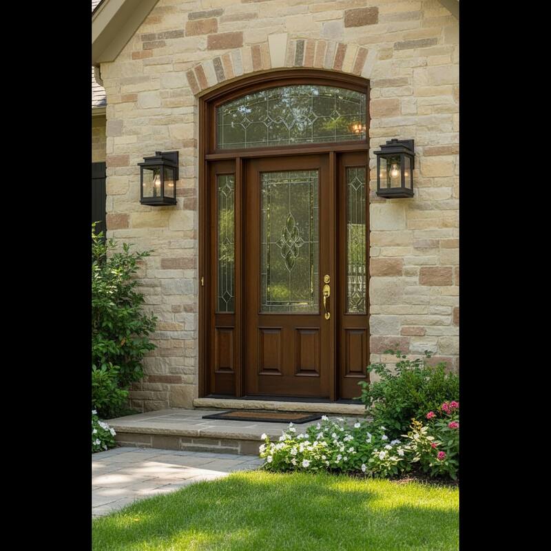 Artcraft Freemont - 1-Light Outdoor Down Wall Light - 16"H - Oil Rubbed Bronze