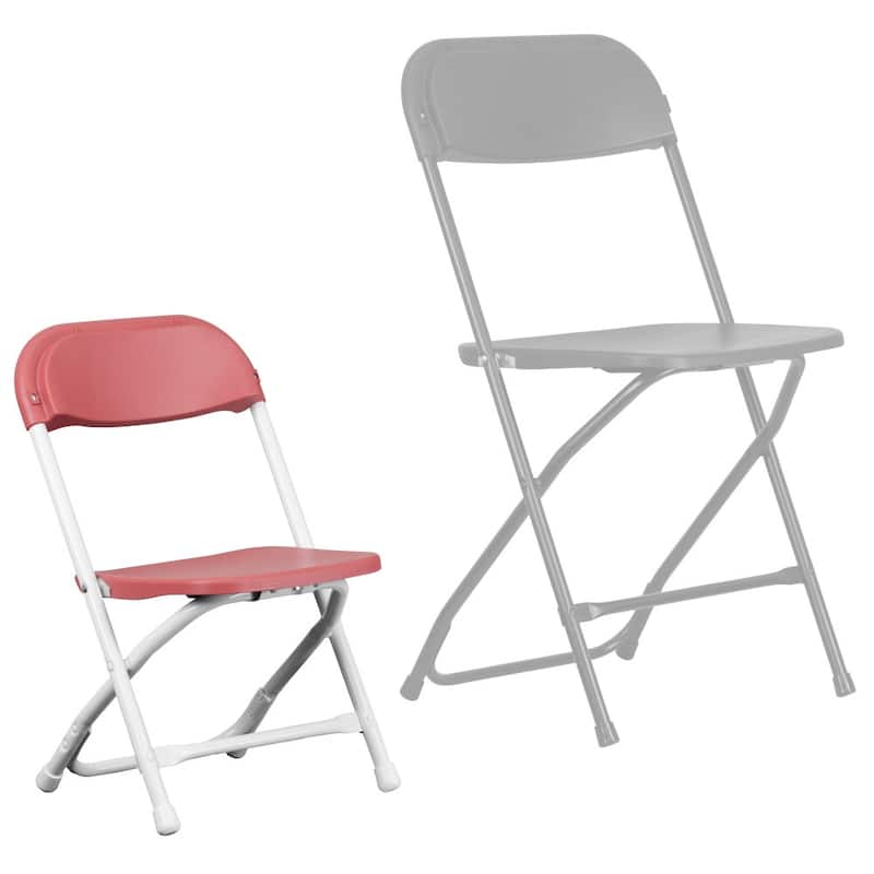 10 Pack Kids Plastic Folding Chair