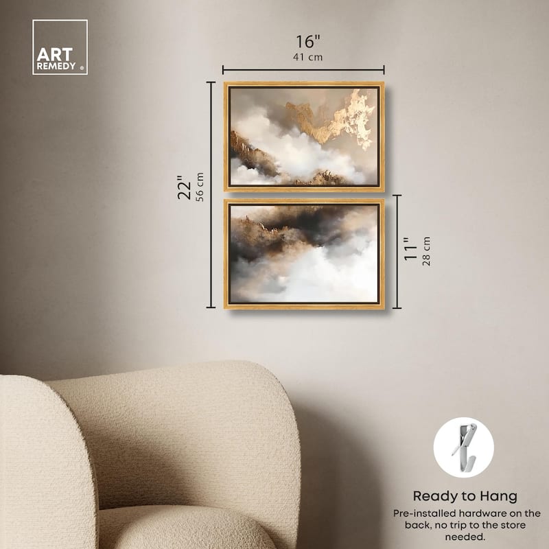 Celestialscape Canvas Set of 2 by Art Remedy
