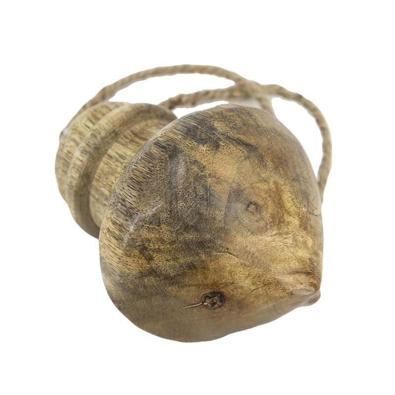 D3.1x3.5" Wooden Hanging Ornaments, Hanging Home Decor Accents for Christmas Tree, Holiday Display, Set of 8