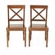 preview thumbnail 2 of 16, Rovie Acacia Wood Dining Chair (Set of 2) by Christopher Knight Home
