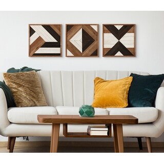 Kate and Laurel Ballez Wood Plaque Art Set