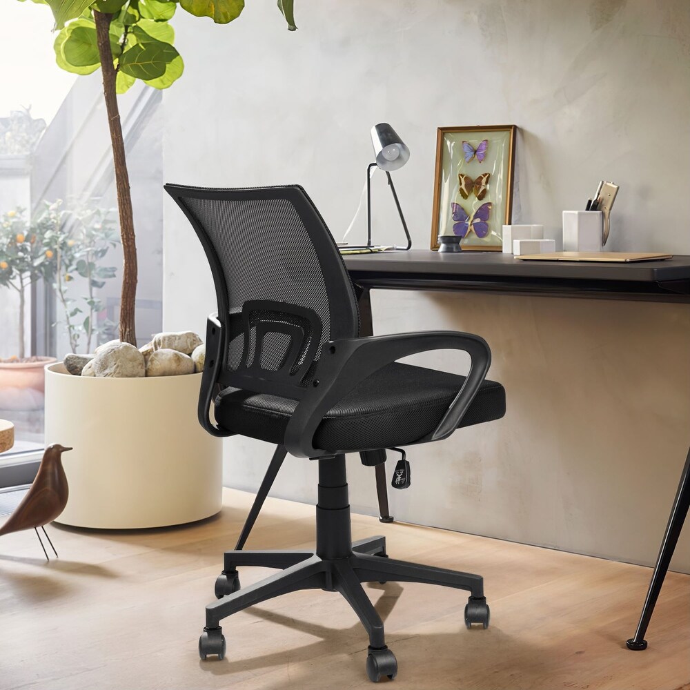 PHI VILLA Office Chair with High Back,Home Office Desk Chairs with Wheels  and Armrest for Women,Men,Short People and Heavy People,Max Laod Bearing up