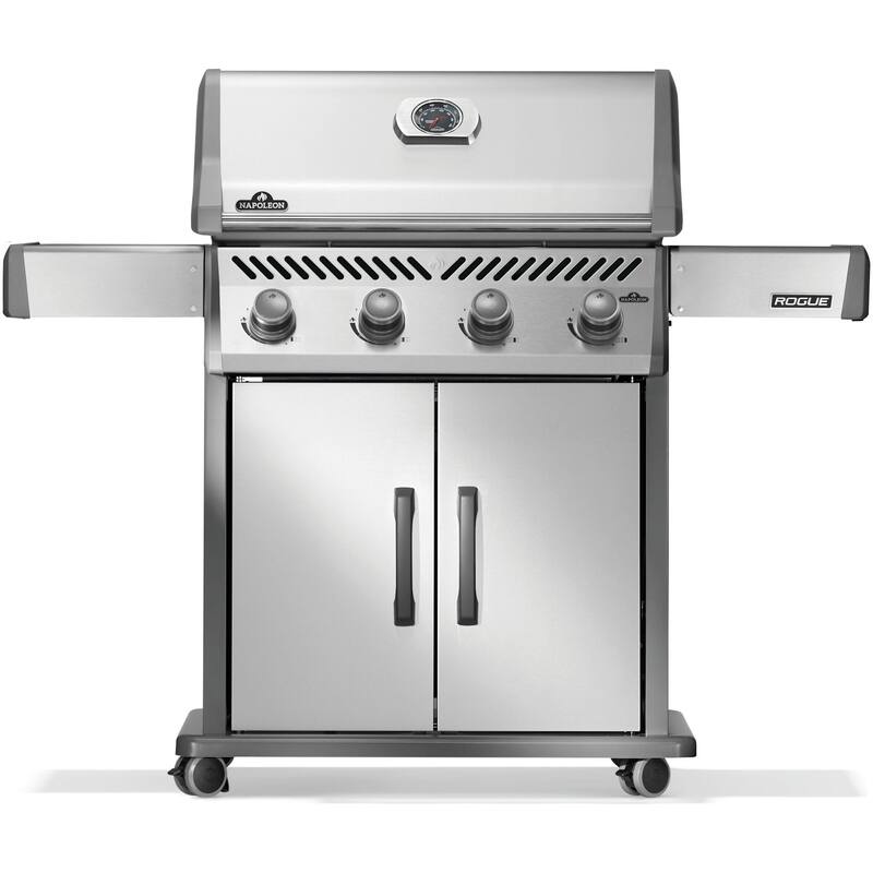 Napoleon R525N-2 Rogue 48,000 BTU 57" Wide Natural Gas Free Standing - Silver