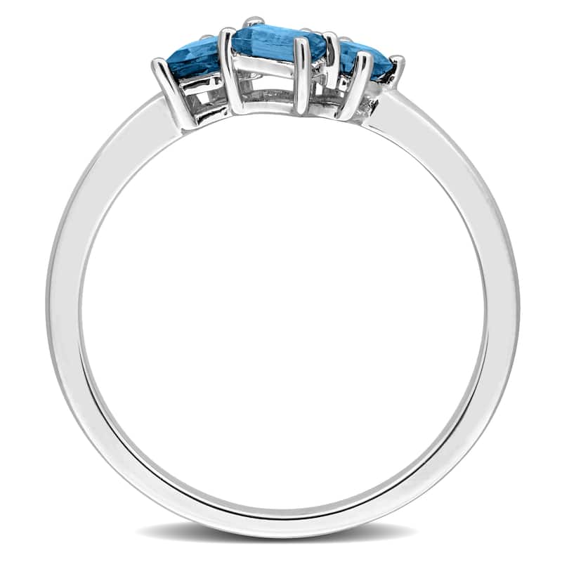 Miadora Multi-Gem Cluster Ring Sterling Silver