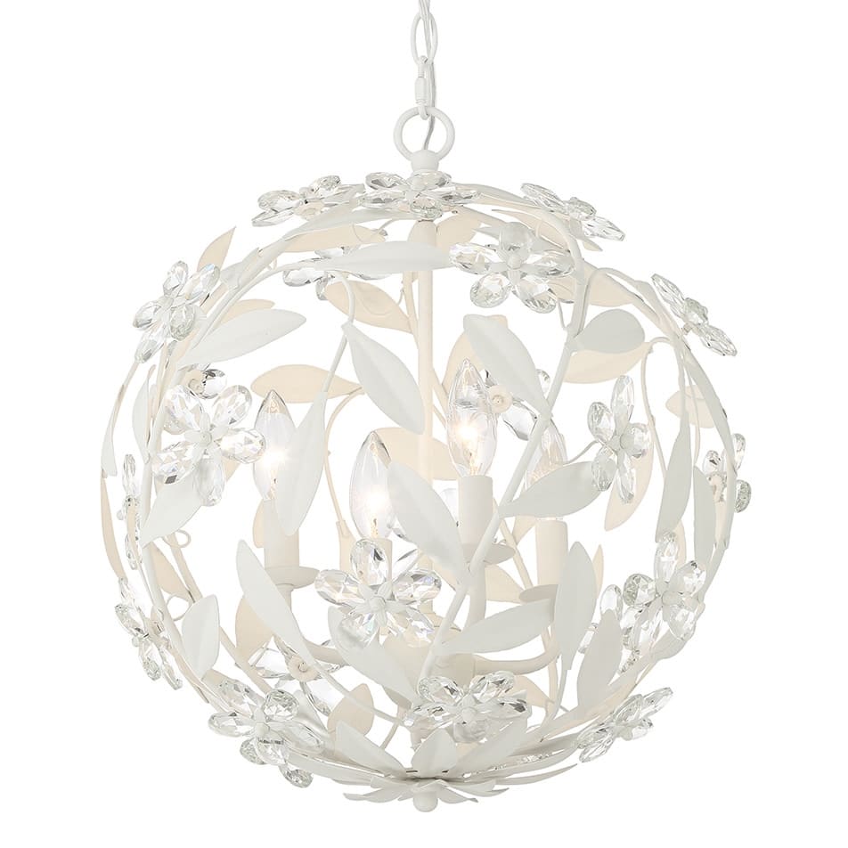 Crystorama Lighting Group MSL-314 Marselle 4 Light 17" Wide Crystal