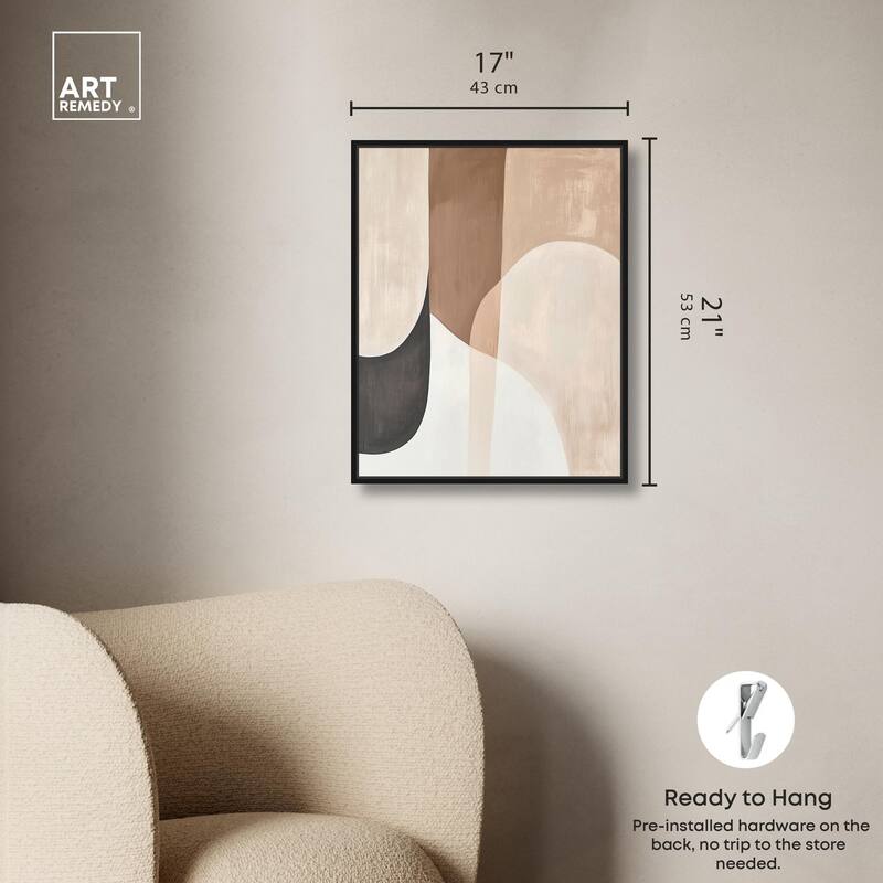 Soul of Form I Canvas by Art Remedy