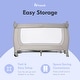 preview thumbnail 3 of 6, hauck Sleep N Play Go Plus Foldable Travel Bed and Playpen with Mattress, Beige - 17.82