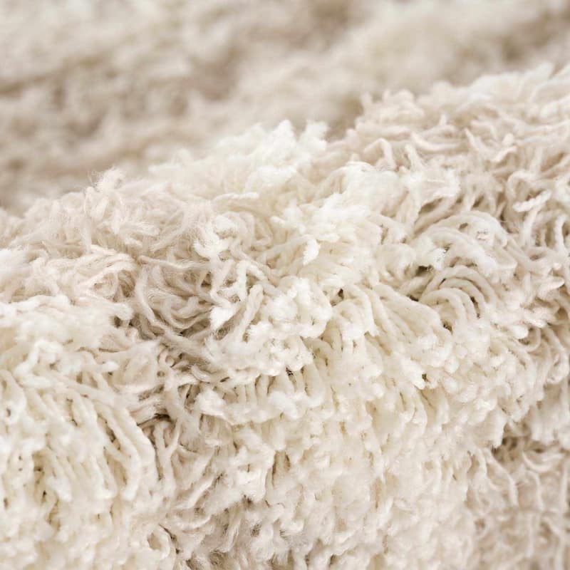 Hauteloom Prompton Living Room, Bedroom Area Rug - Plush Pile - Cream, Peach - 10' x 14'