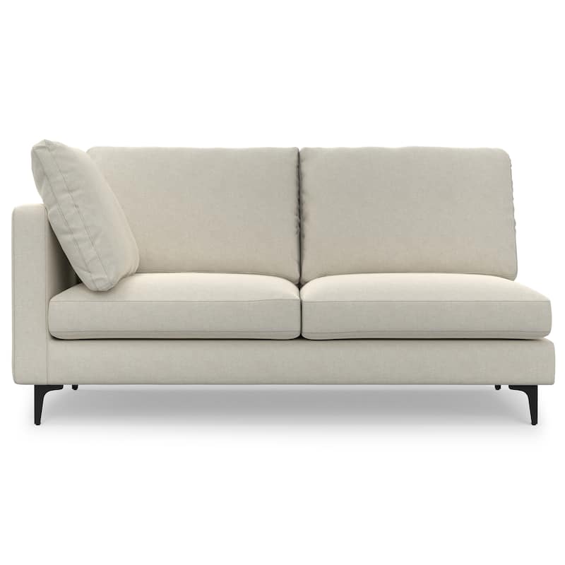 WYNDENHALL Lana Corner Sectional in Tightly Woven Performance Fabric