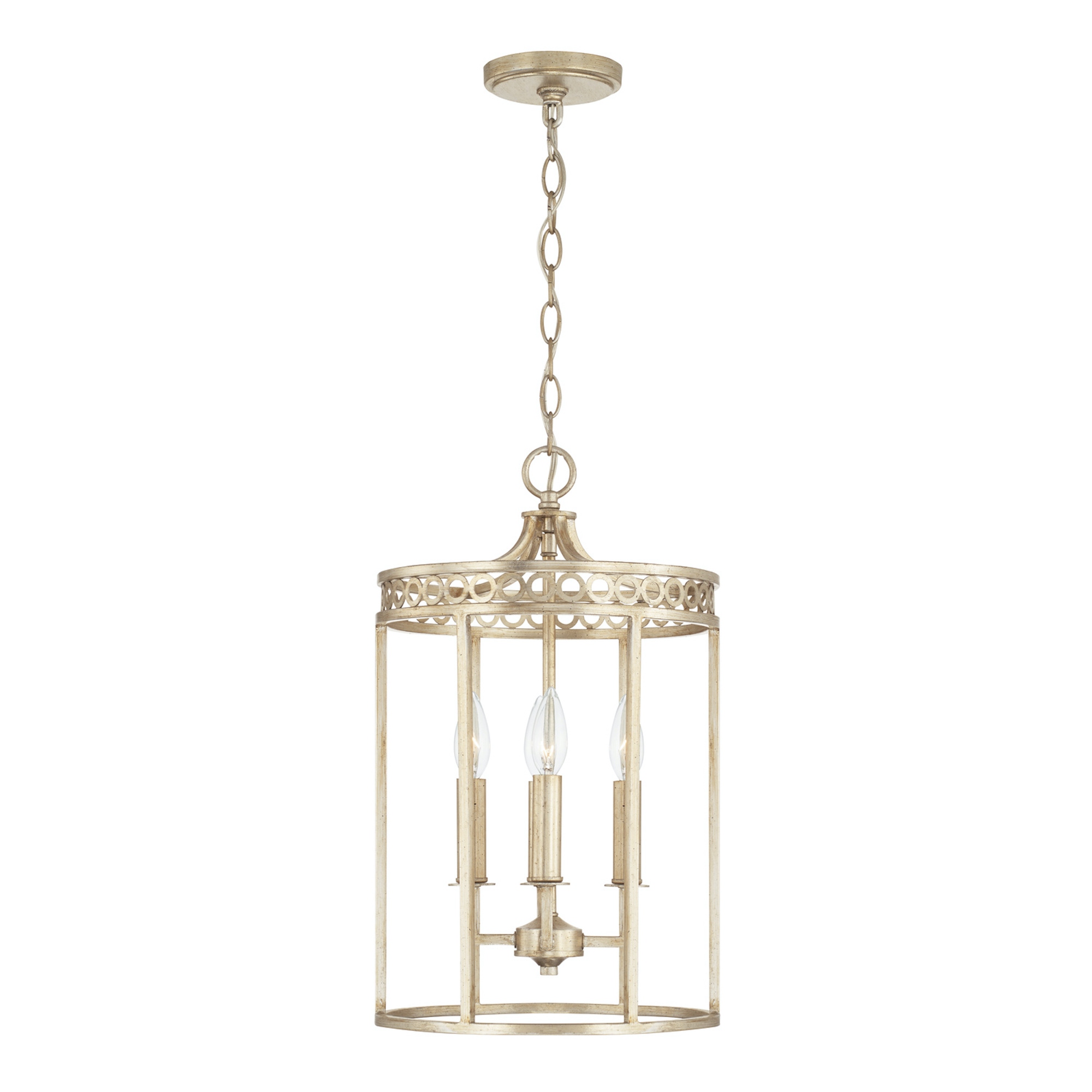 Isabella 12 4 light Winter Gold Lantern Foyer Pendant Bed Bath Beyond 34358494