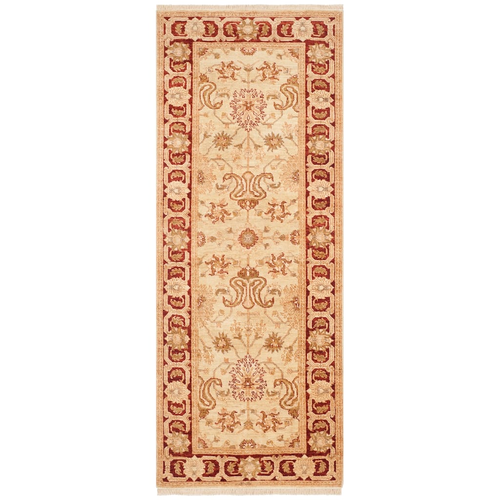 SAFAVIEH Couture Hand-knotted Peshawar Javiera Traditional Oriental Vegetable Dye