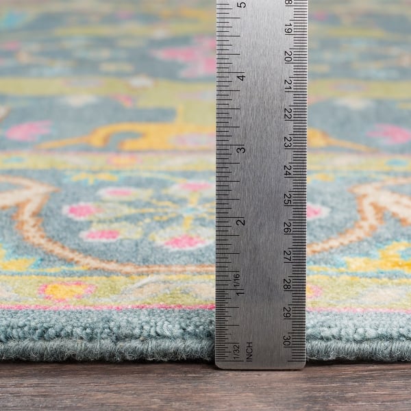 Handmade Dimitri Vibrant Persian Wool Area Rug