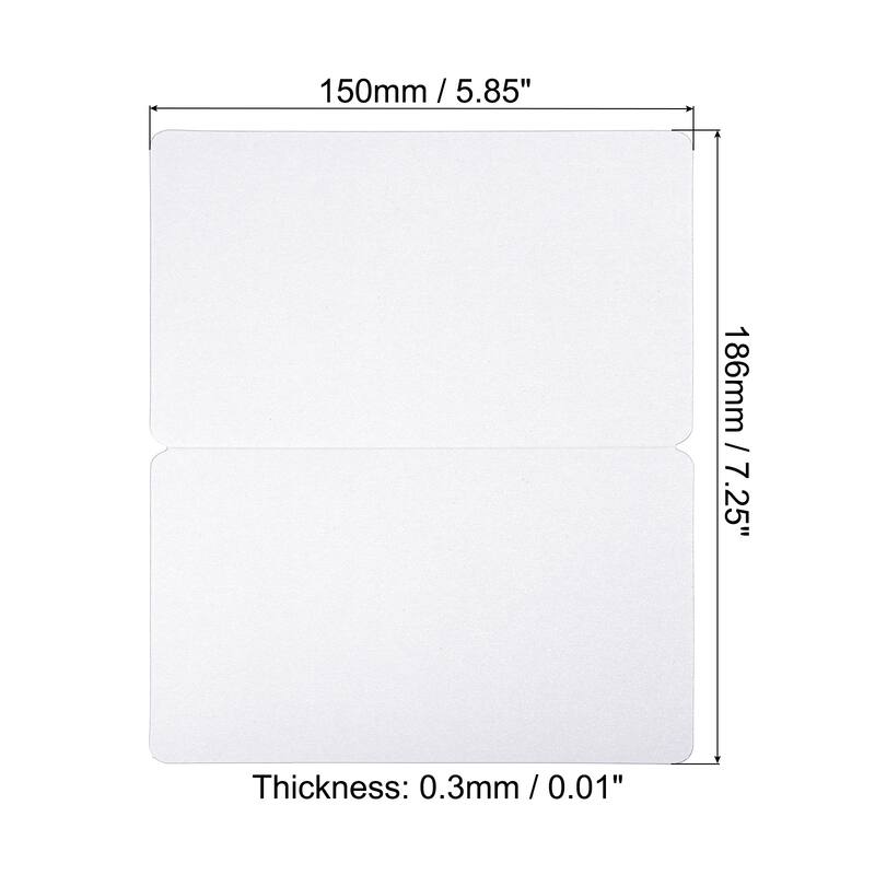 Blank Greeting Cards,50Pcs Favor Decor Foldable Card Pearlescent Paper - White