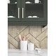preview thumbnail 3 of 1, Seabrook Designs Verallo Patina Tiles Unpasted Wallpaper - 27 in. W x 27 ft. L