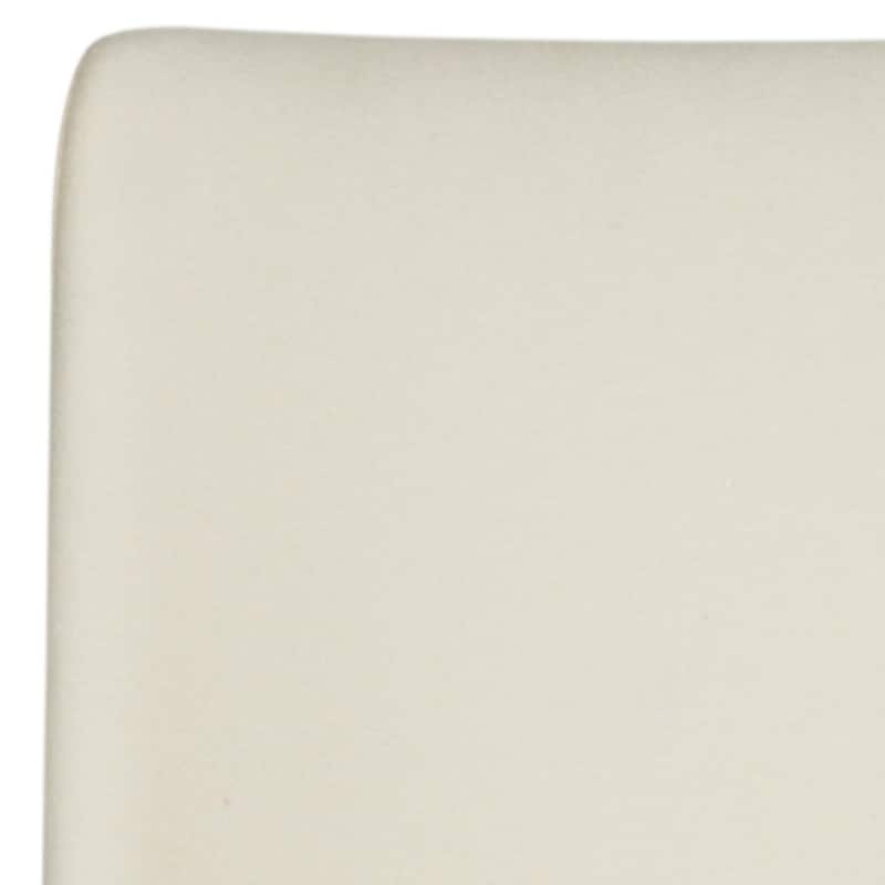 SAFAVIEH Felipa Mid-Century Modern White Dining Chair (Set of 2) - 18.5" x 22.3" x 33.5" - 19Wx22Dx34H