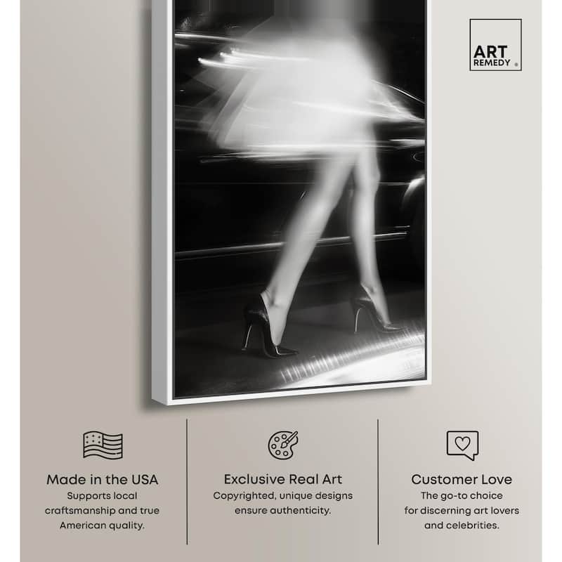 City Light's Dancer Canvas by Art Remedy