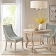 preview thumbnail 21 of 60, Martha Stewart Bedford Elmcrest Upholstered Dining Chair with Nailhead Trim