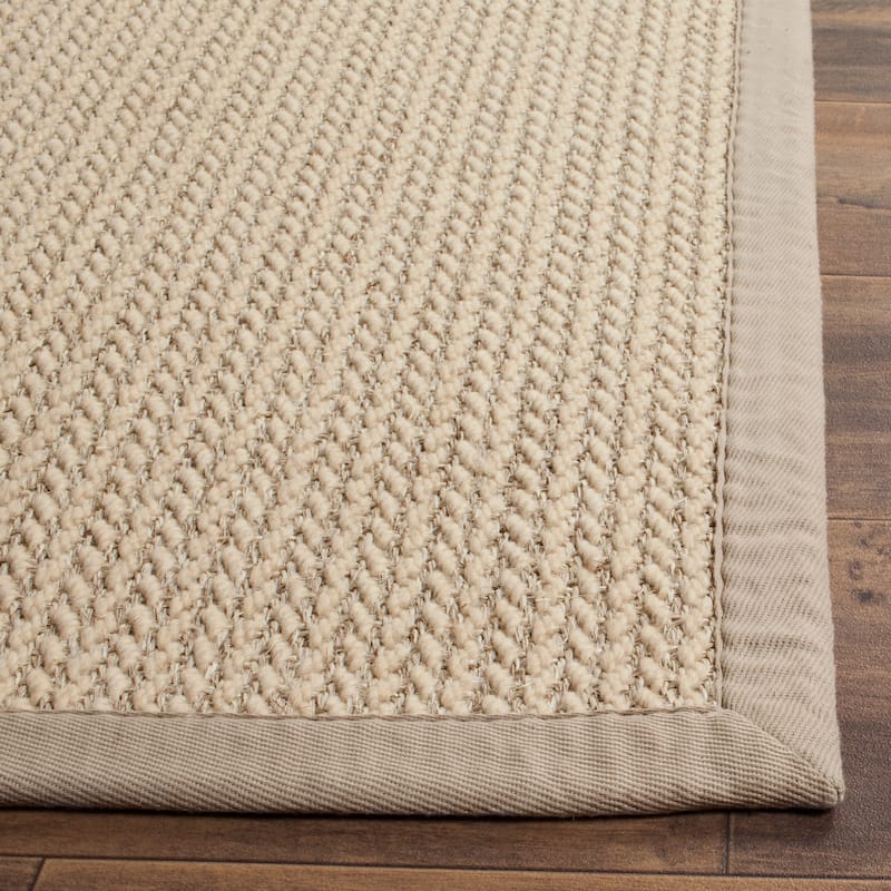 SAFAVIEH Natural Fiber Margret Sisal & Wool Rug
