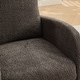 preview thumbnail 27 of 59, Mid-Century Modern Nursery Rocking Armchair Glider Rocker With Retractable Footrest For Living Room