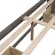preview thumbnail 40 of 52, Full/Queen Size Platform Bed with 6 Storage Drawers, Wooden Bedframe, Storage Bed, Headboard Not Include, for Kids/Teens/Adults