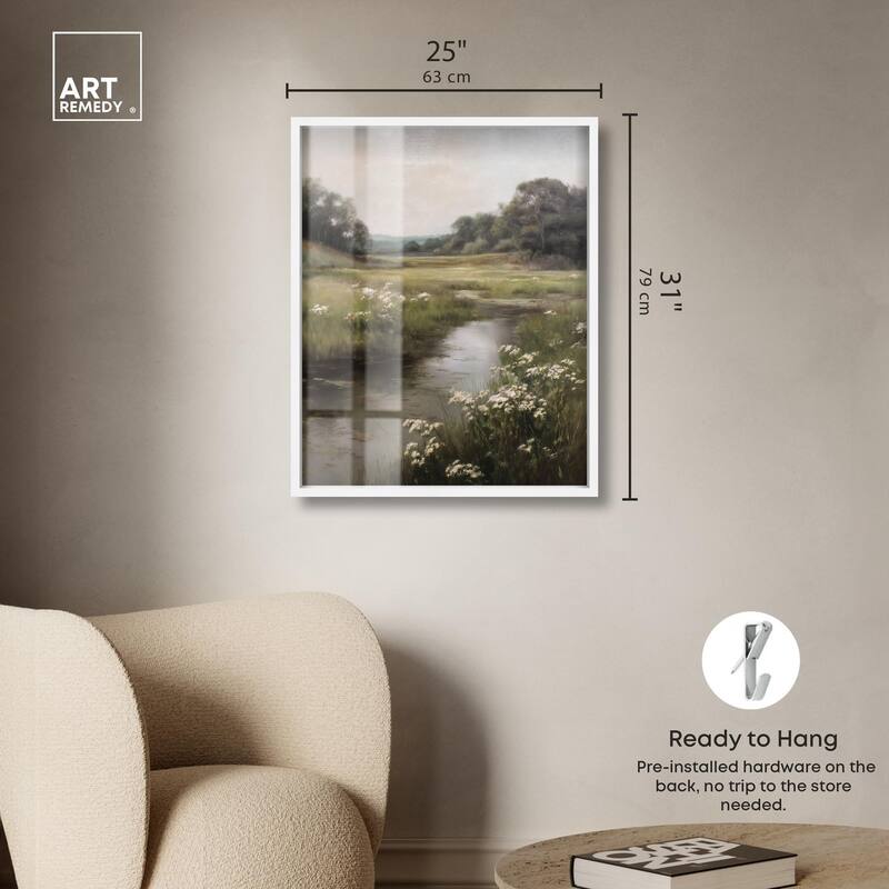 Quiet Waters Shadowbox by Art Remedy