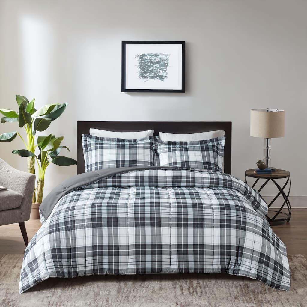 Madison Park Essentials Parkston 3M Scotchgard Down Alternative All Season Comforter Set
