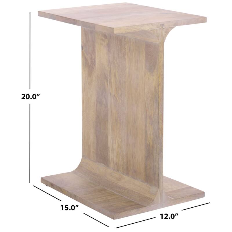 SAFAVIEH Home Wilfredo Accent Table - 15"W x 12"D x 20"H