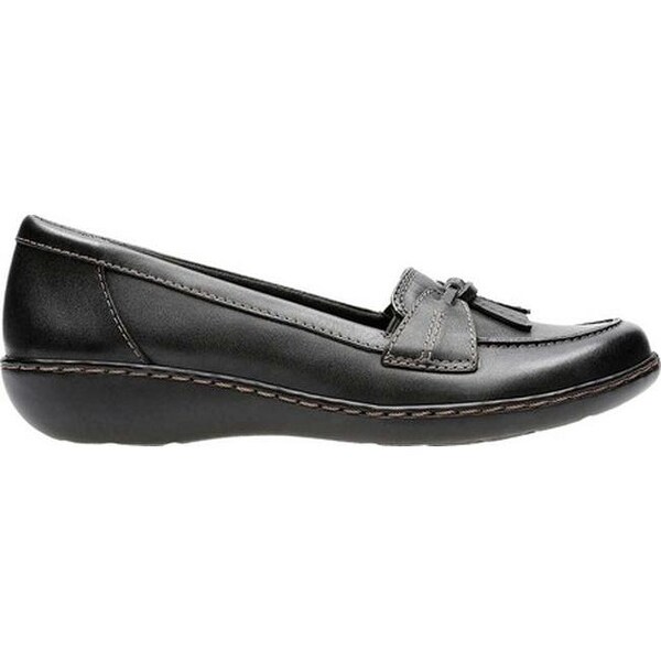 CLARKS Womens Ashland Bubble Burgundy Patent Leather 10 A US