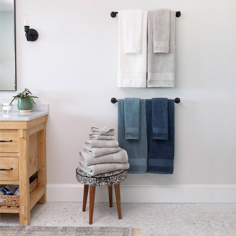 Becky Cameron Premium Ultra Soft Cotton 6pc Bath Towel Set - 6 Pack