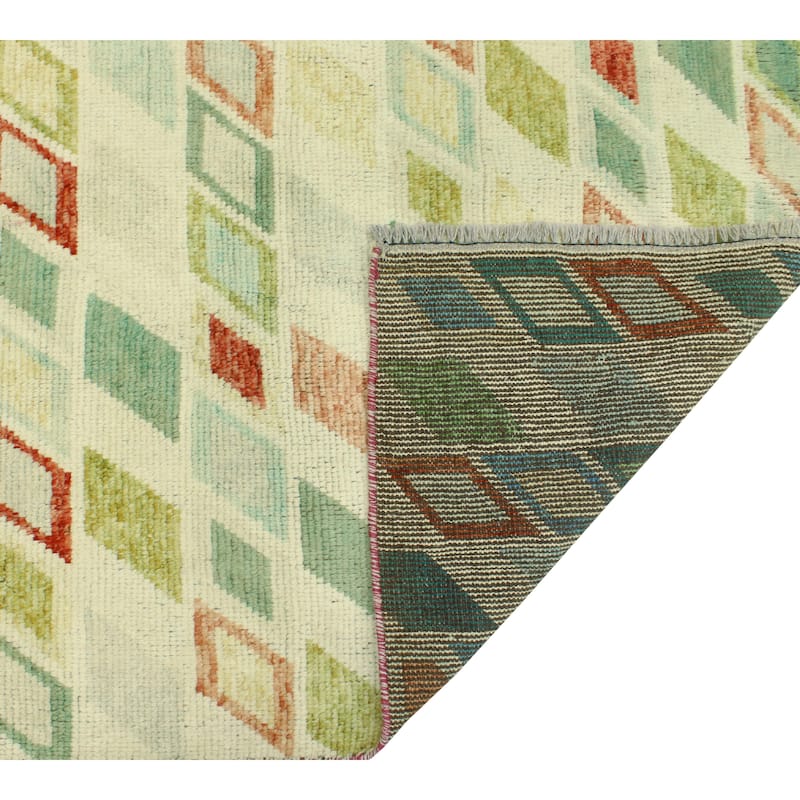 Balochi Obike Ivory/Rust Rug - 8'4" x 11'6"