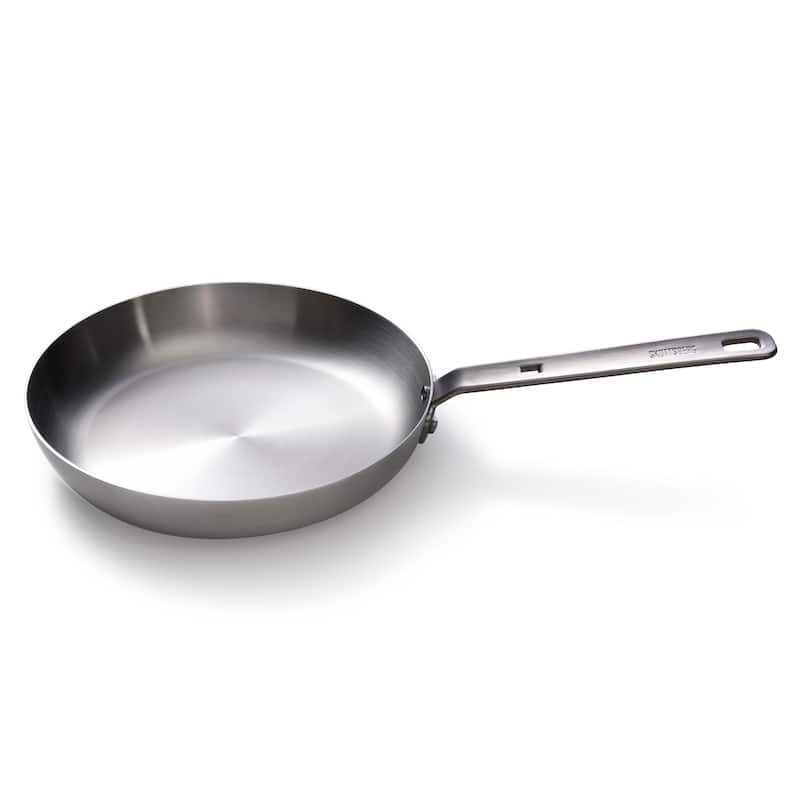 Skottsberg 11 in. Stainless Steel Frying Pan - Silver