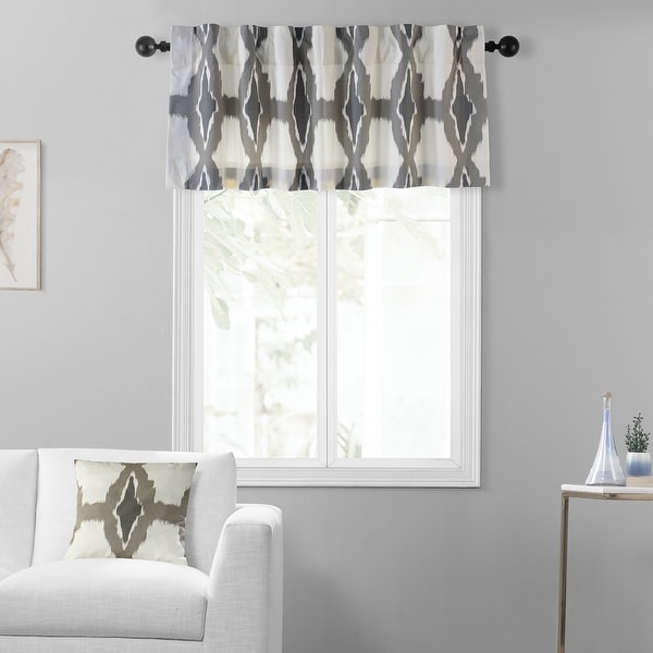 Traditions by Waverly Navarra Floral Window Curtain Valance