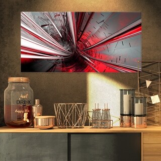Designart - Graffiti Wall Urban Art - Abstract Street Art Canvas