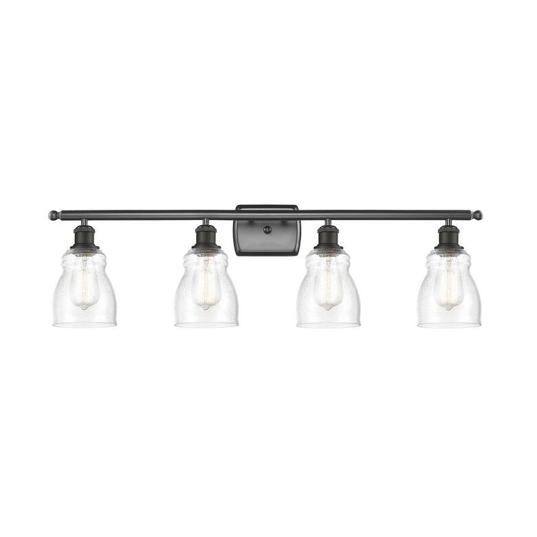 Innovations Lighting Ellery 4 Light 36" Wide Bathroom Vanity Light - Oil Rubbed Bronze / Seedy