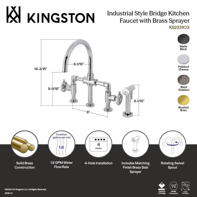Fuller Bridge Kitchen Faucet