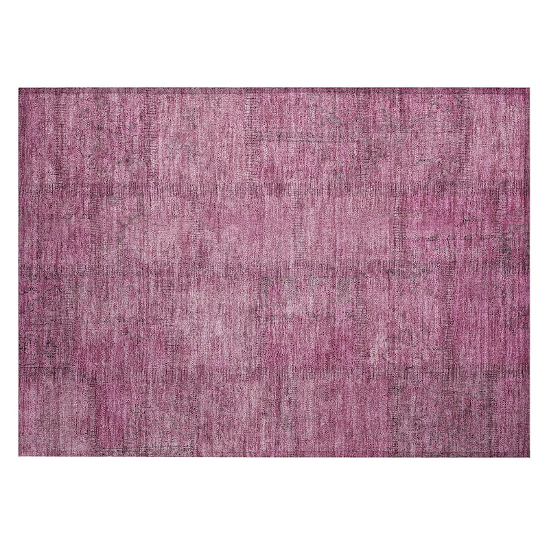 Machine Washable Indoor/ Outdoor Chantille Boho Traditional Rug