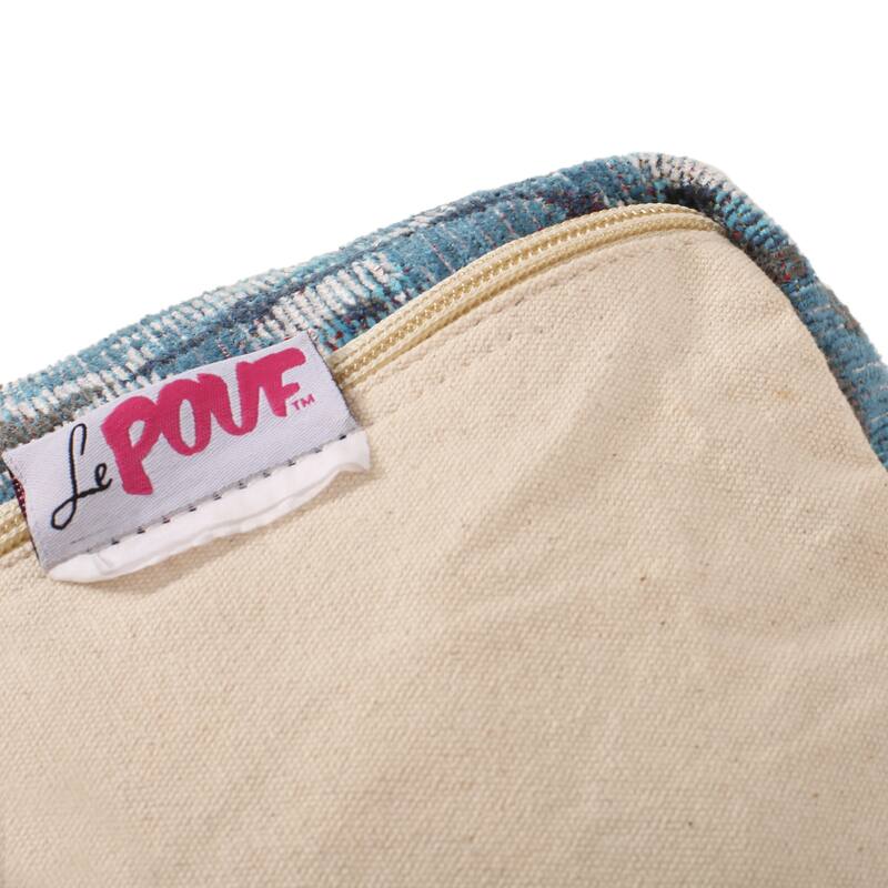 Anadarko Handcrafted Boho Fabric Cube Pouf by Christopher Knight Home