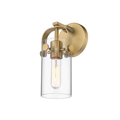 Innovations Lighting Pilaster II Cylinder - 1 Light 7" Wall-Mounted Sconce