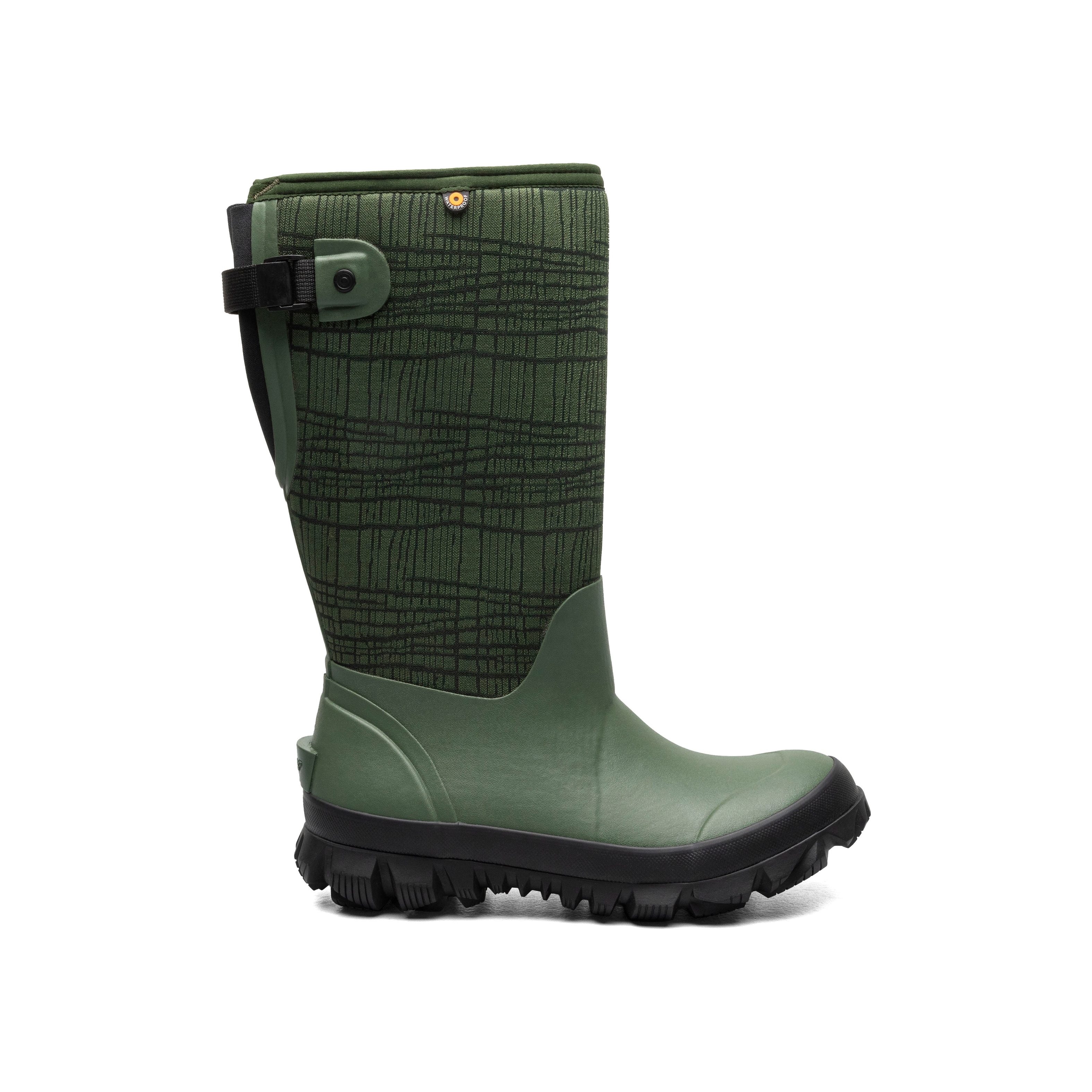 Bogs Women's Whiteout Adjustable Calf Waterproof Slip-On Snow Boot