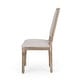 preview thumbnail 90 of 89, Regina Wood Upholstered Dining Chair by Christopher Knight Home