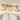 Modern Gold 3-Light Bathroom Vanity Light Textured Glass Wall Sconce - 23.6" W x 8" H x 5.9" D