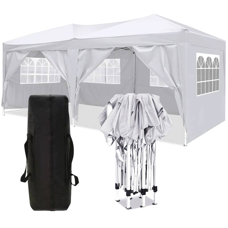 10x20 EZ Pop Up Canopy Outdoor Portable Party Folding Tent