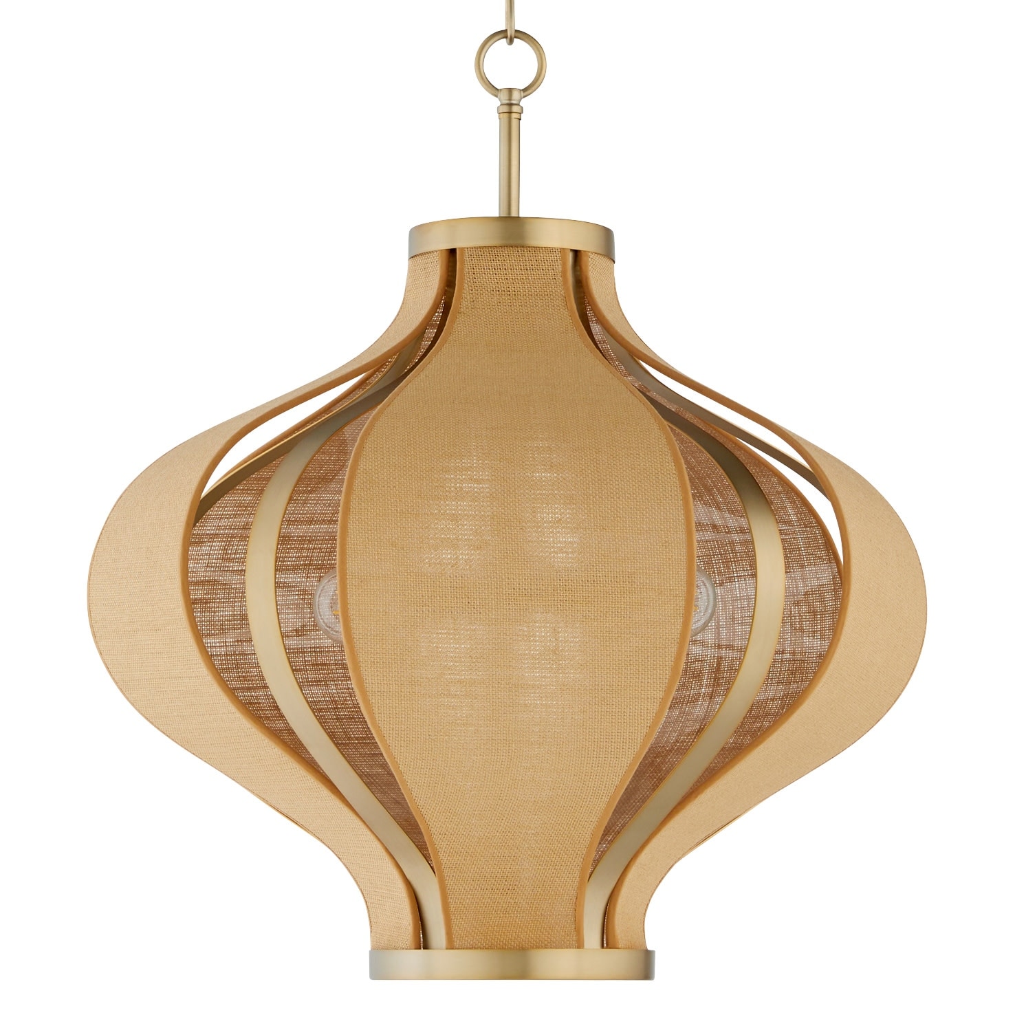 Quorum International 892-3 Monroe 3 Light 24" Wide Pendant with Woven