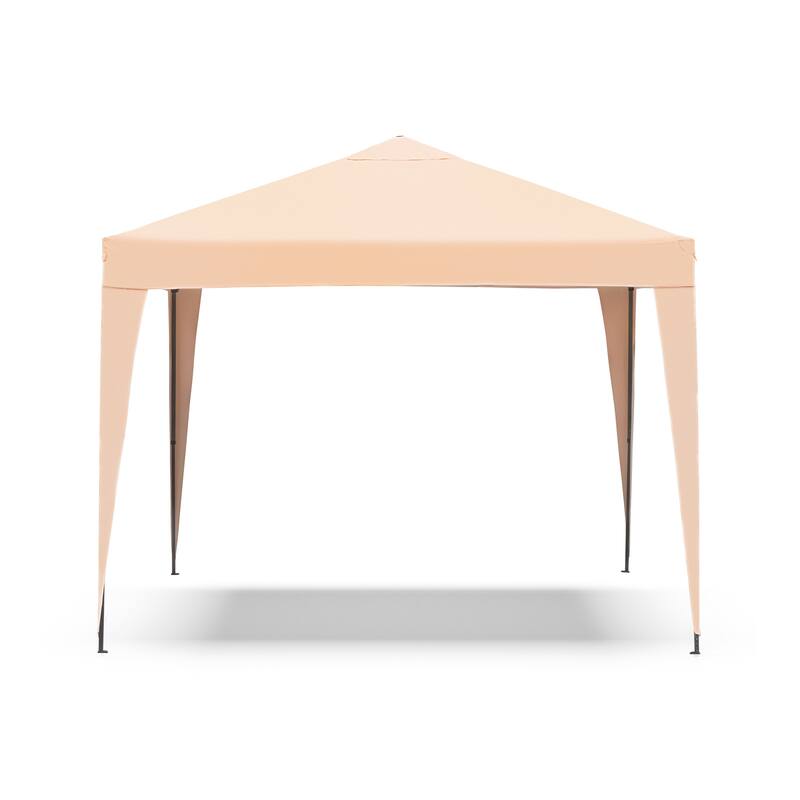 Furniture of America Briar Easy Set-Up Adjustable Outdoor Pop Up Gazebo with Soft Top and Carry Bag