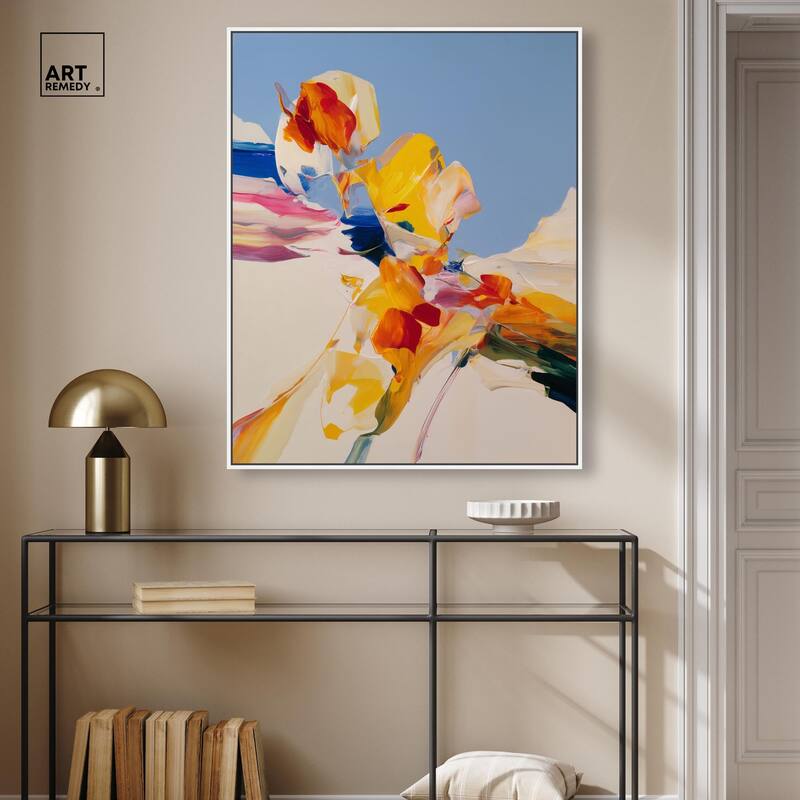 Flippant Bloom II Canvas by Art Remedy