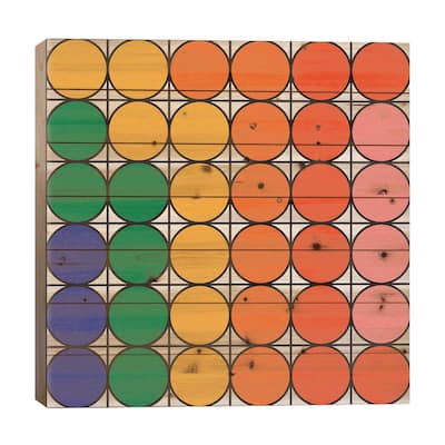 Rainbow Connection Print On Wood by Circa 78 Designs - Multi-Color
