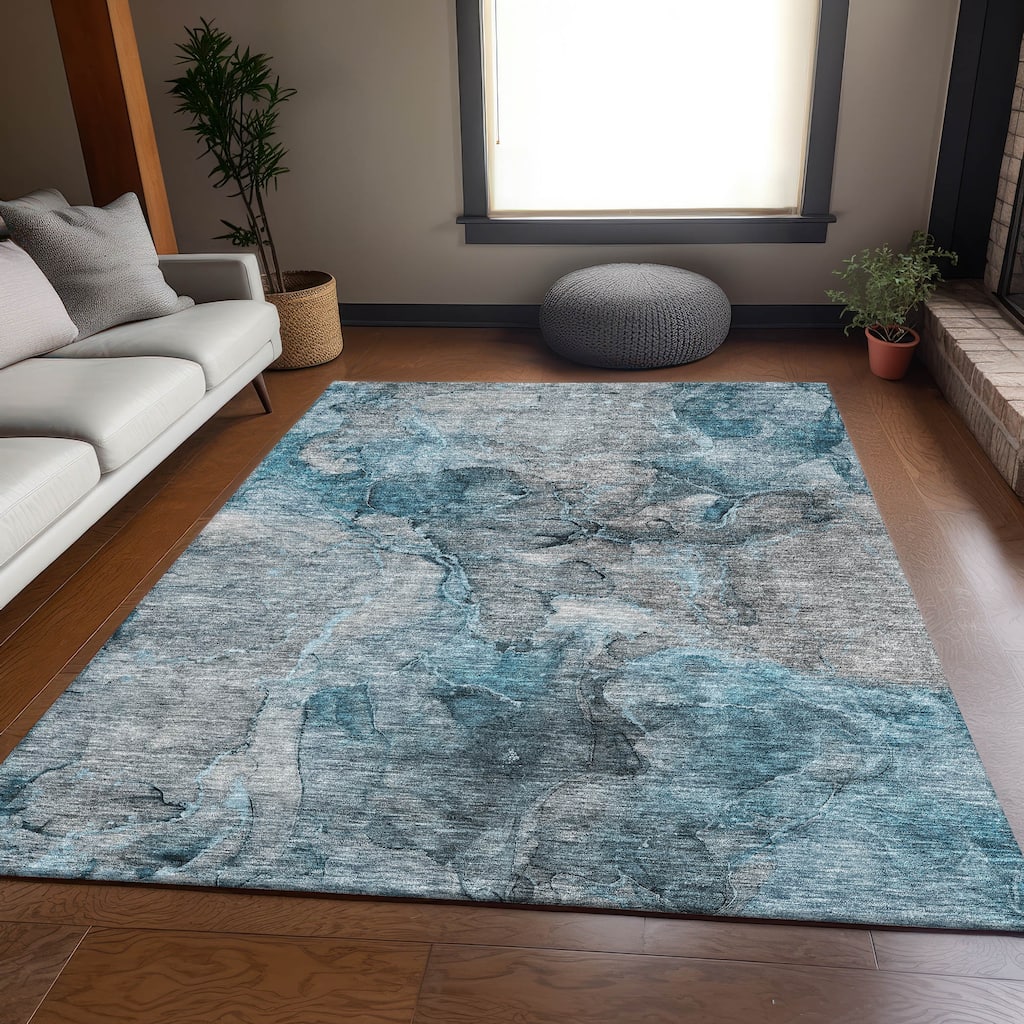 Premium Washable Super Soft Abstract Marble Mayfield Rug