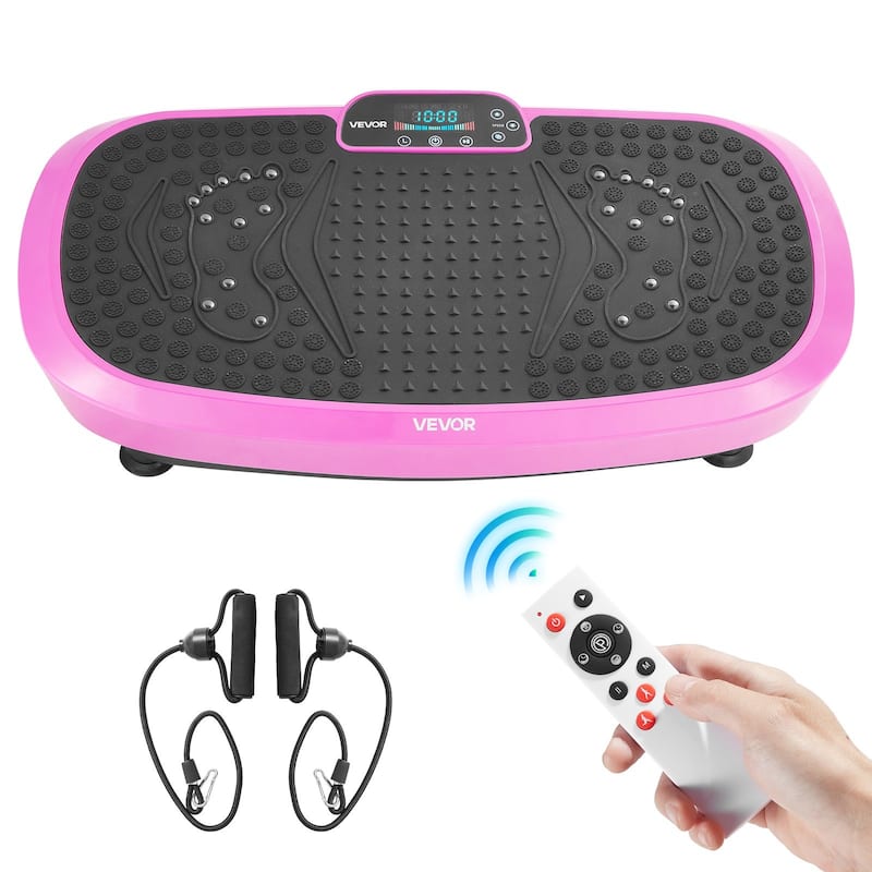 99 Speed Levels Foot Massager with Acupressure & Magnets, Full-Body Workout Platform with Remote - 29.13 x 14.96 x 6.50 in