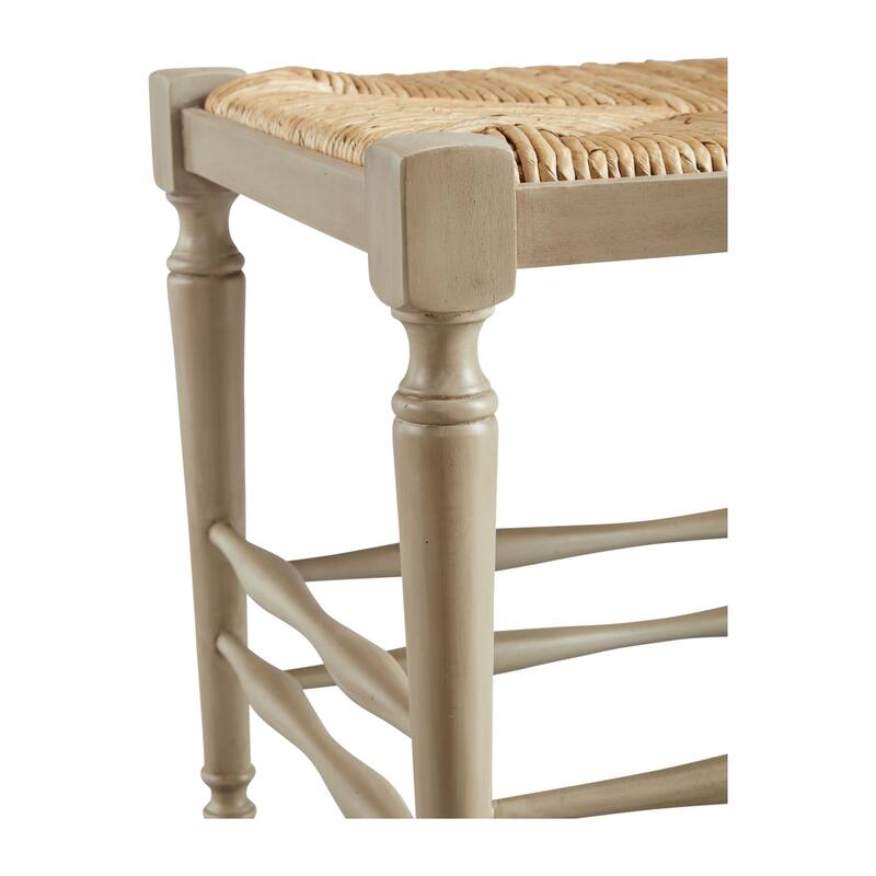 Furniture Classics Reed Mahogany Bench